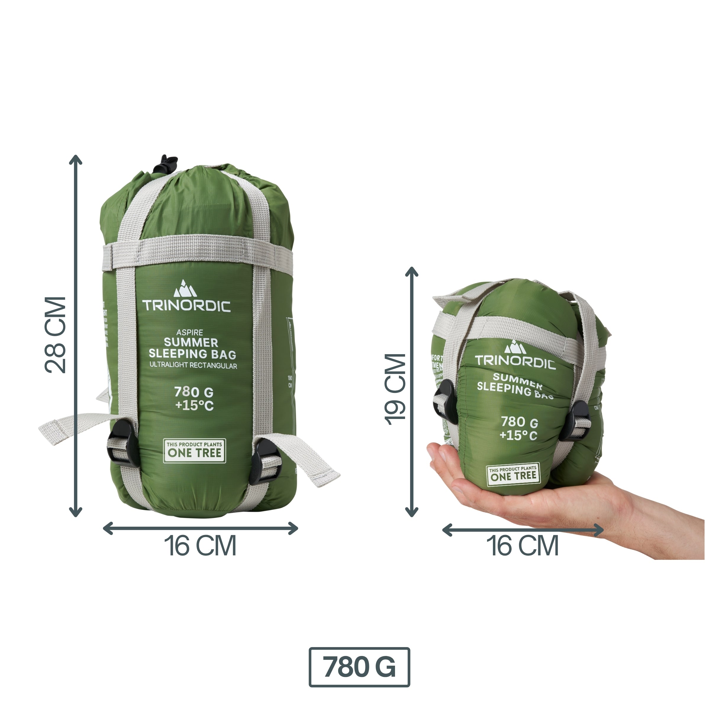 Somra MR/L – Ultralight Summer Mummy Sleeping Bag (Regular 780g / Large 900g)