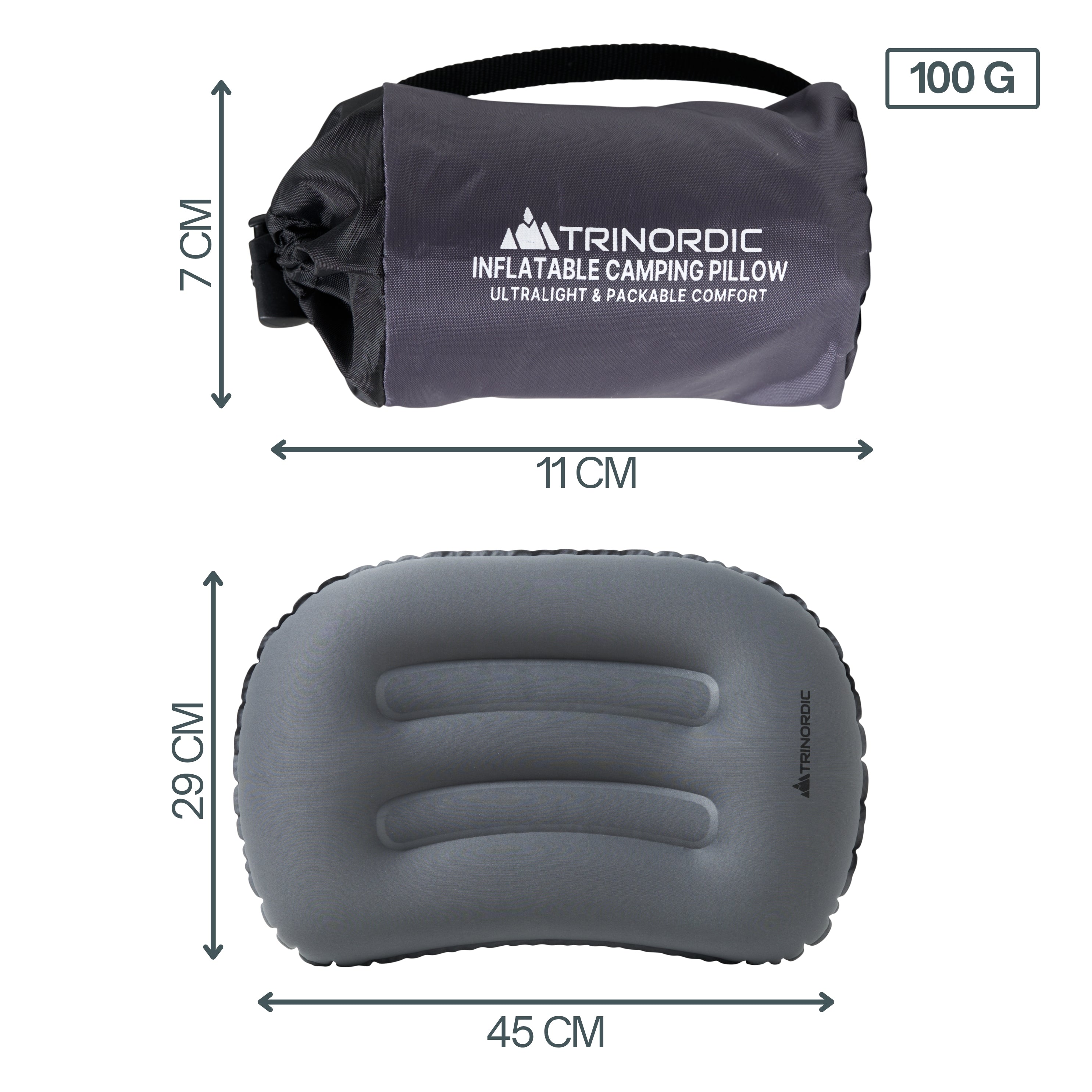 The Lightweight Summer kit- 1350g - Sleeping pad, Sleeping bag, Camping pillow - Save 15%