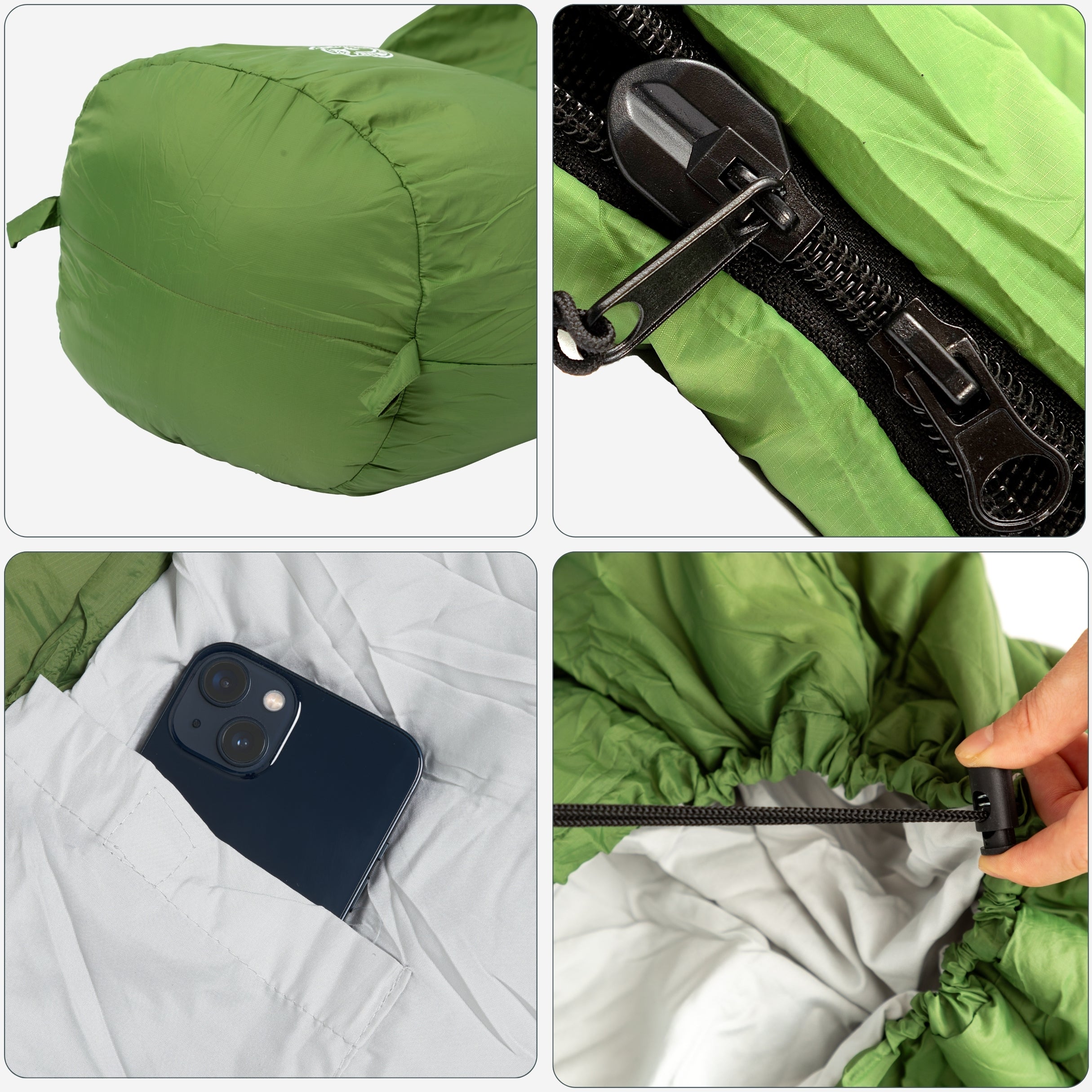Somra MR/L – Ultralight Summer Mummy Sleeping Bag (Regular 780g / Large 900g)