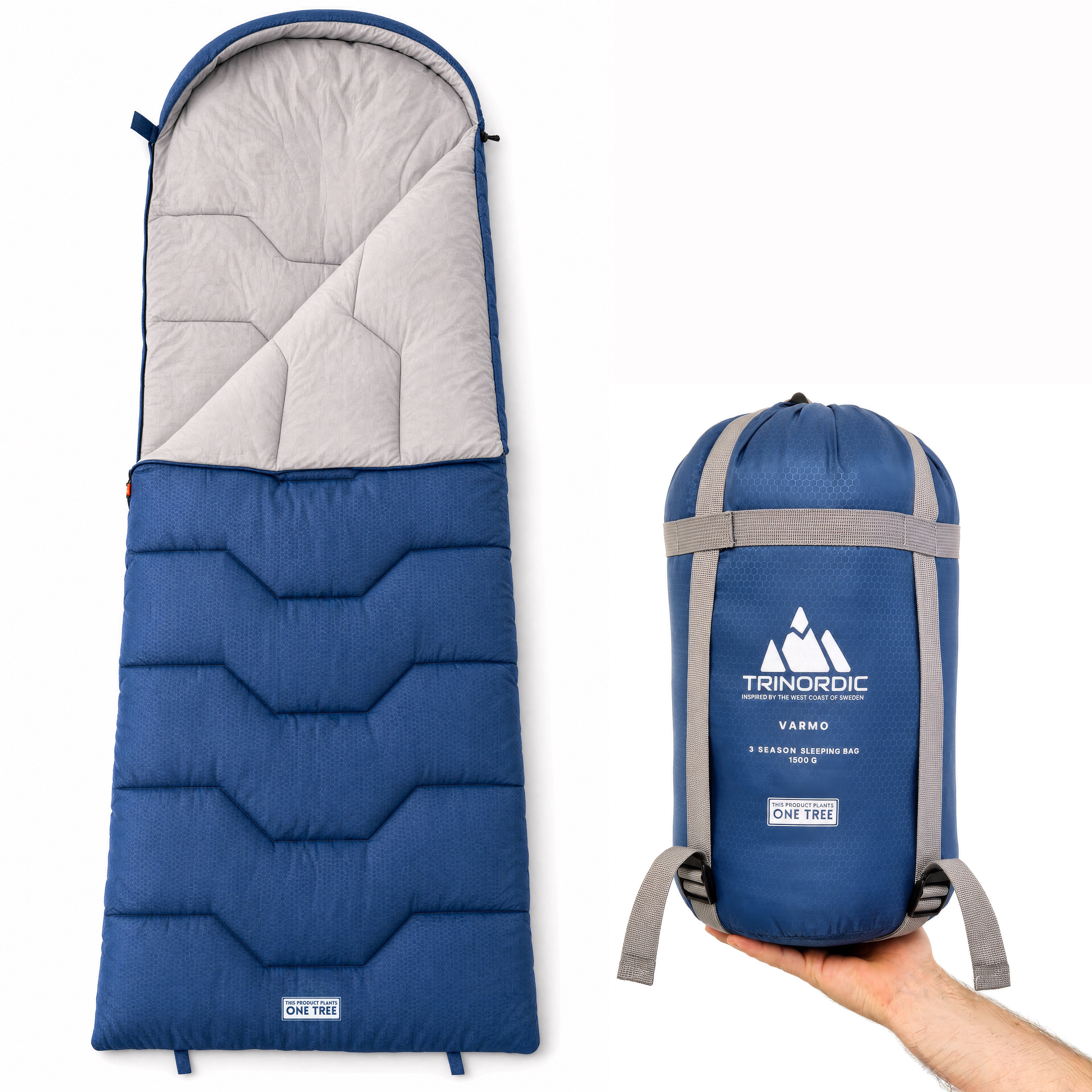 Varmo – 3-Season Rectangular Sleeping Bag